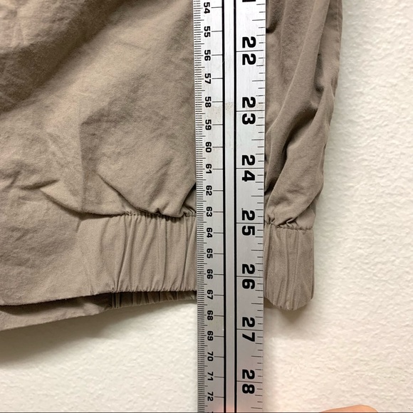 $245 Retail Vince. 100% Cotton Tan Brown Shift Mini Dress Minimalist Size S - Picture 9 of 12